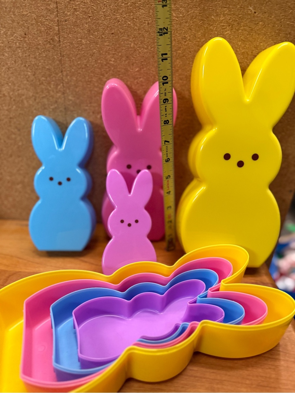Peeps Colorful Bunny Nesting Containers Set